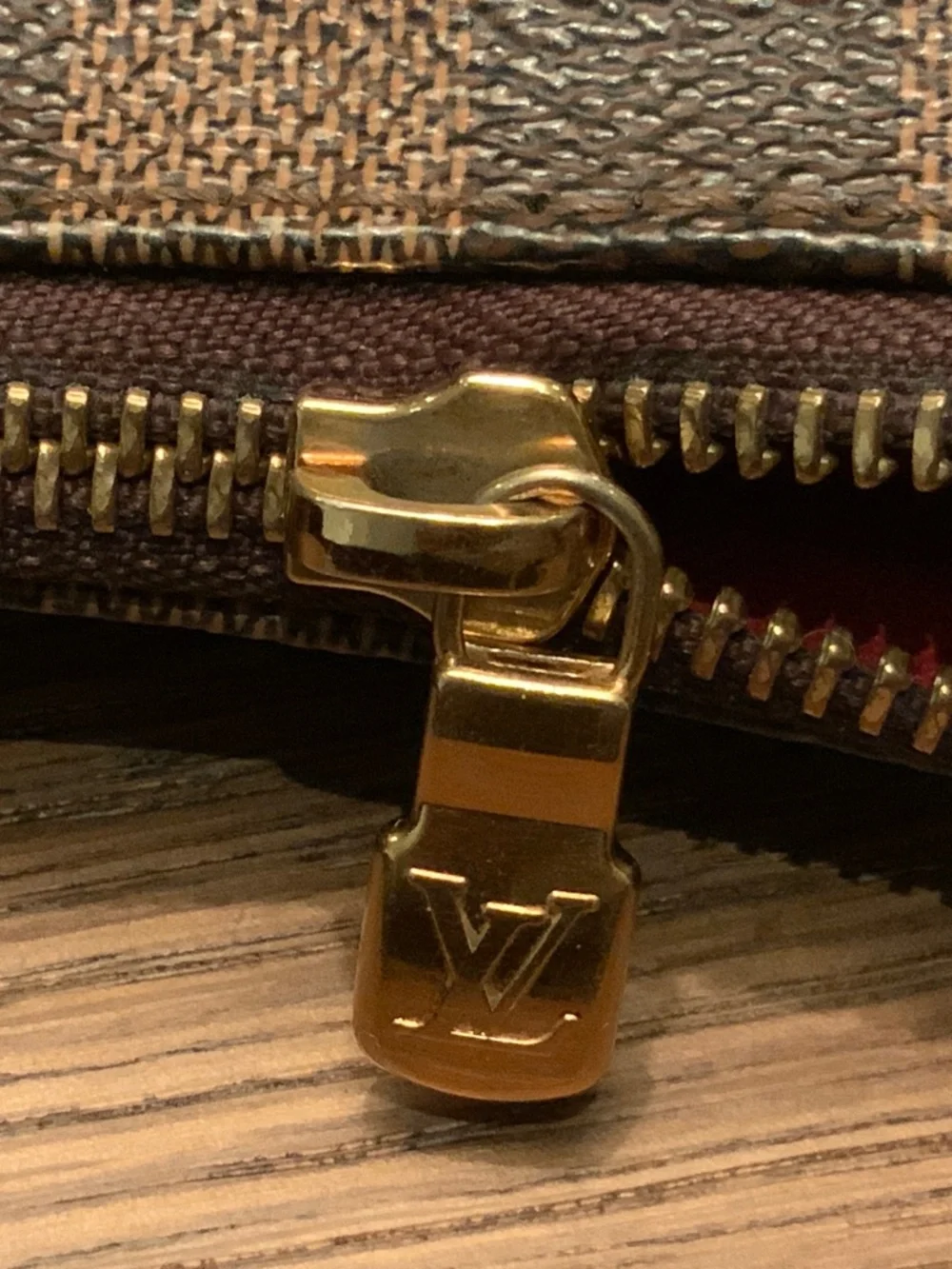 Louis Vuitton Bloomsbury PM Damier Ebene Crossbody Bag
